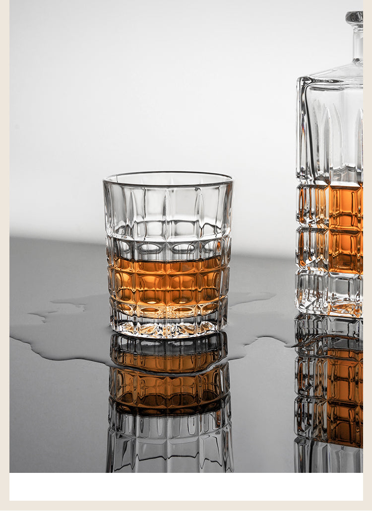 Vaso de whisky de Cristal Checo