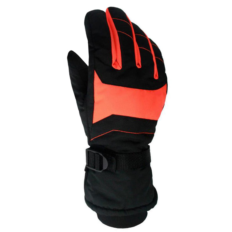 Winter ski gloves