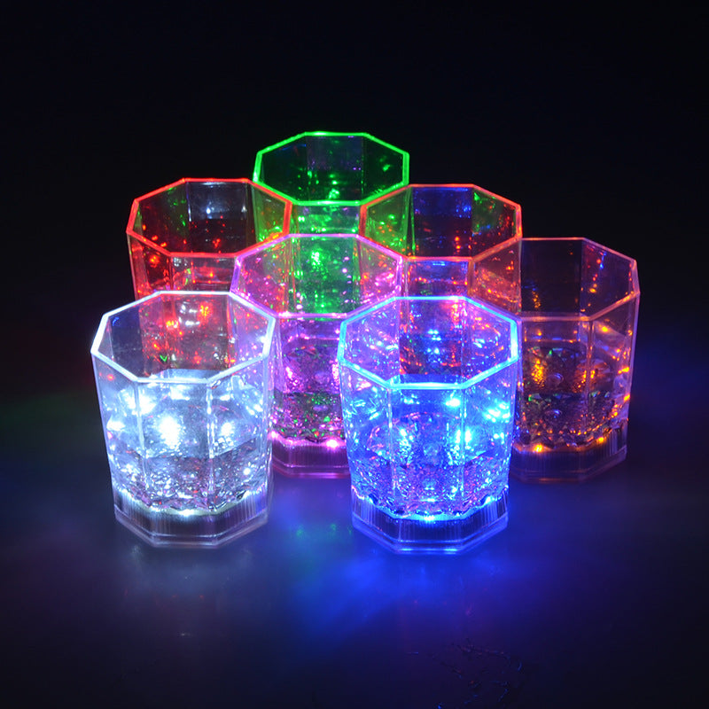 Vaso Luminoso LED Intermitente Colorido