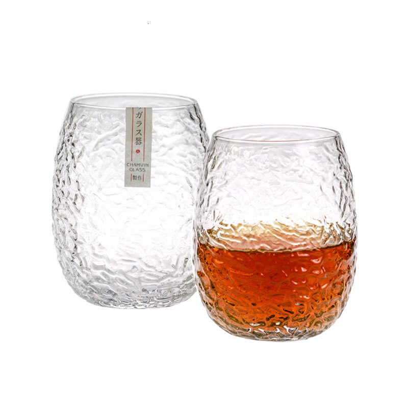 Edo Glass Whisky Elegance: Japanese Ins-Style Cup Innovation