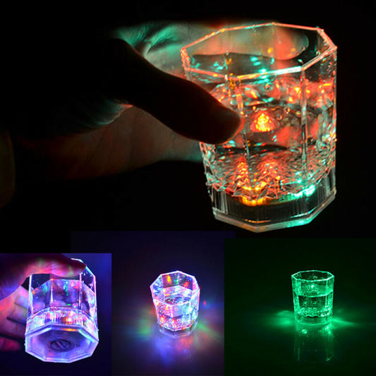 Vaso Luminoso LED Intermitente Colorido