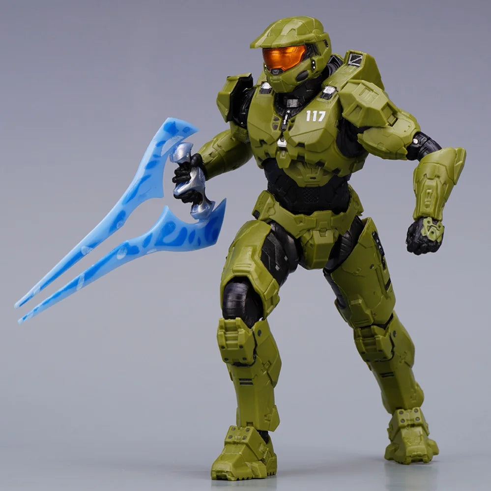 Figura de Colección Master Chief Halo 5 - Estatua PVC 1/12, Diseño Premium para Decoración y Fans