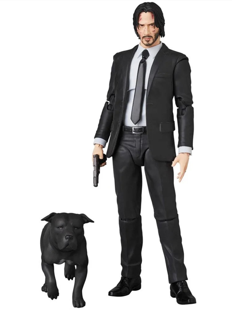 John Wick - Figura de Acción Articulada para Colección y Decoración