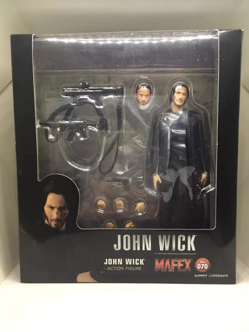 John Wick - Figura de Acción Articulada para Colección y Decoración