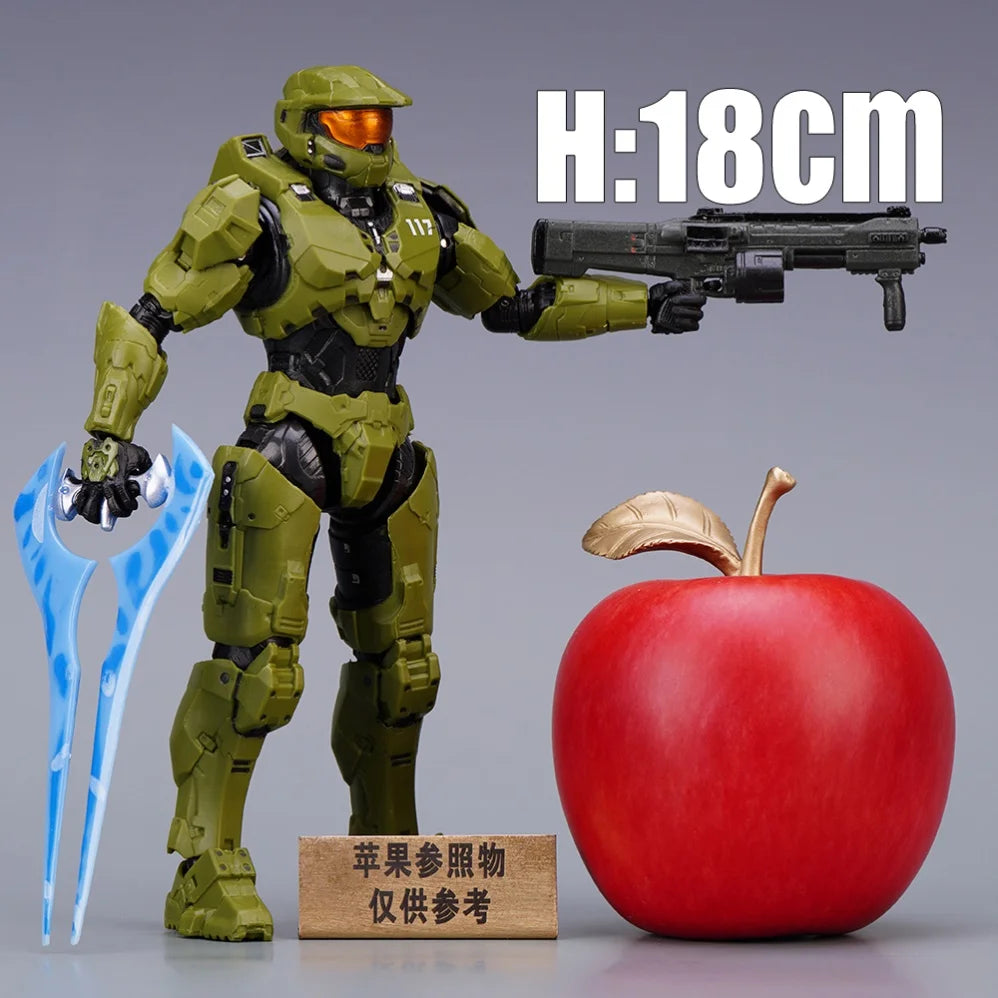 Figura de Colección Master Chief Halo 5 - Estatua PVC 1/12, Diseño Premium para Decoración y Fans