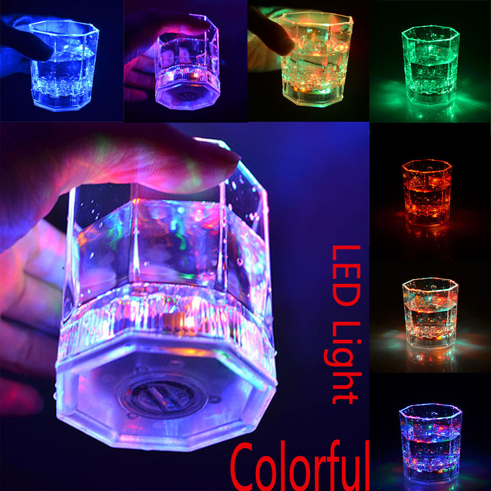 Vaso Luminoso LED Intermitente Colorido